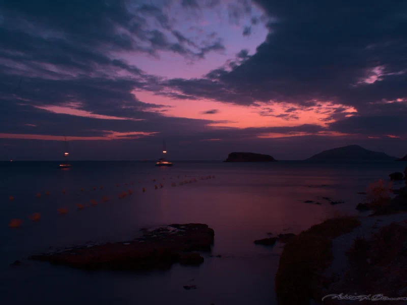 Sounio, shortly after sunset